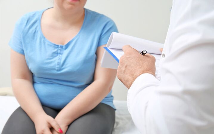 Overweight people fall at risk group